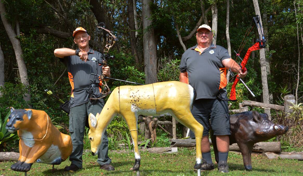 Ray Snook and Brian Turner reigned supreme at the 3D Archery National Championships