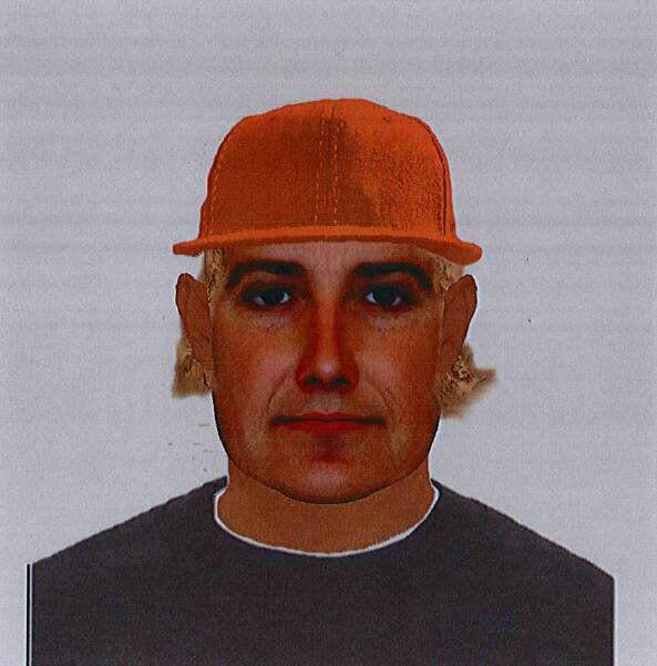 Detectives have released this composite image of a man, who was seen nearby at the time of the incident.