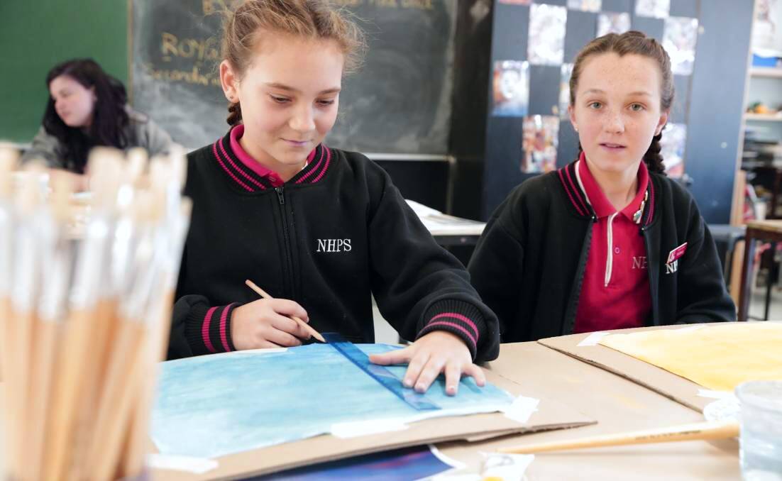 "The feedback from the workshops was that the students really relished having specialist art teachers to support them and be immersed in art all day," Sarah Landers said.