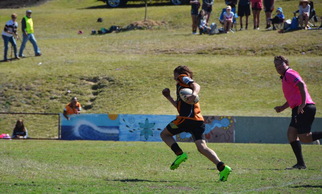 U13s Bowra Tigers beat the Nambucca Roosters