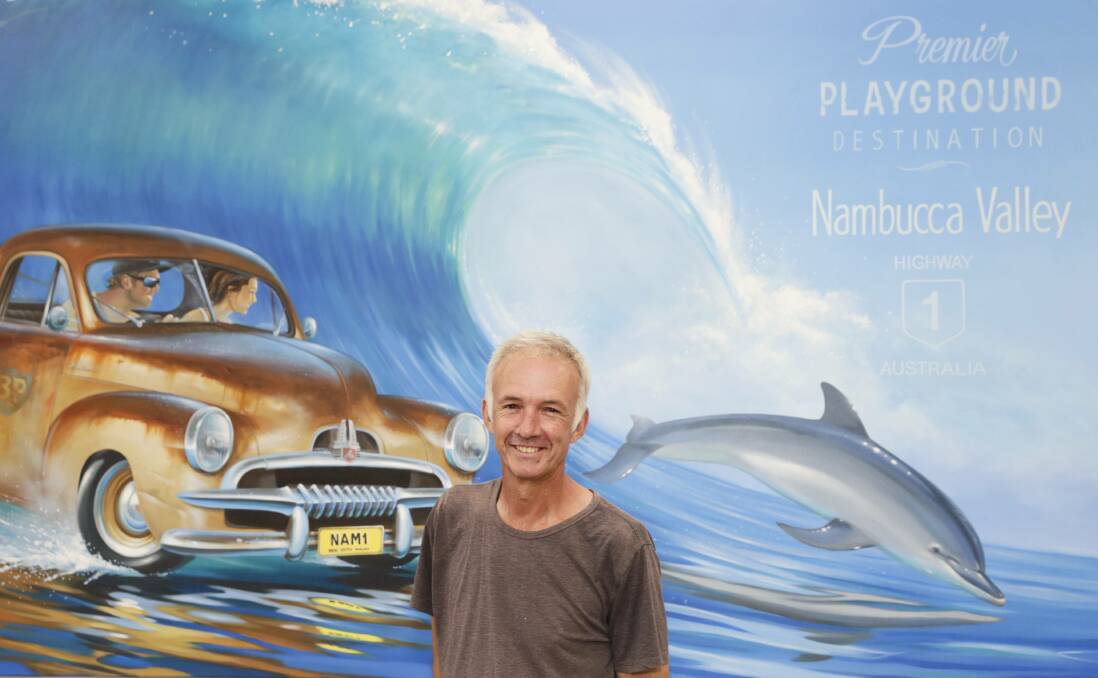 Premier playground destination: Ian Moule with his BP canvas