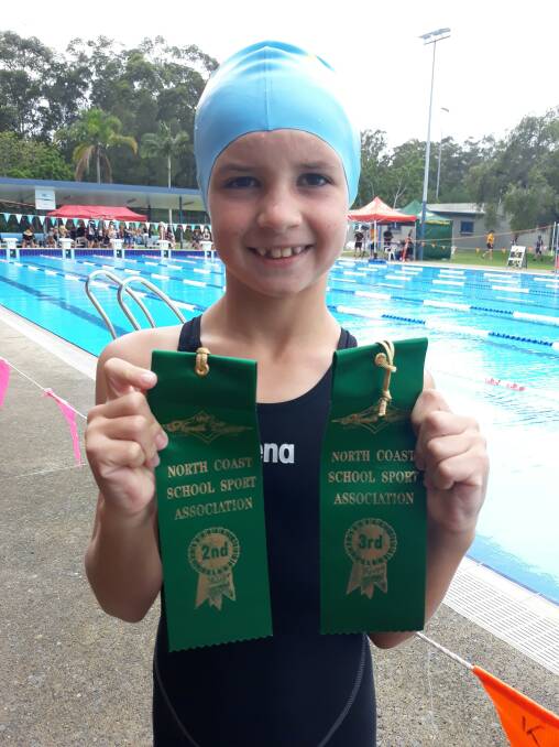 Ashley has been swimming since 11 months. "It was like she had in-built floaties on her," said Debbie, who is incredibly proud of her daughter's achievements.