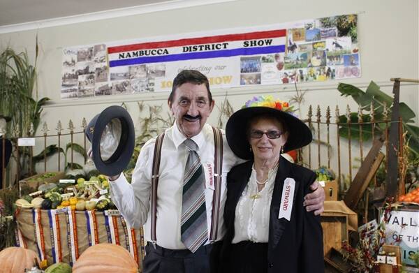 Presenting Lord and Lady Muck - or Don and Helen Boorer as they are known to many in the Valley - at the 100th Macksville Show