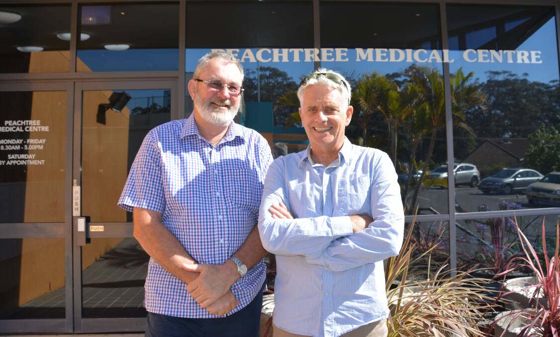 Dr Paul Foster and Dr Mark Smith are happy to work together again at a clinic they both called home many years ago.