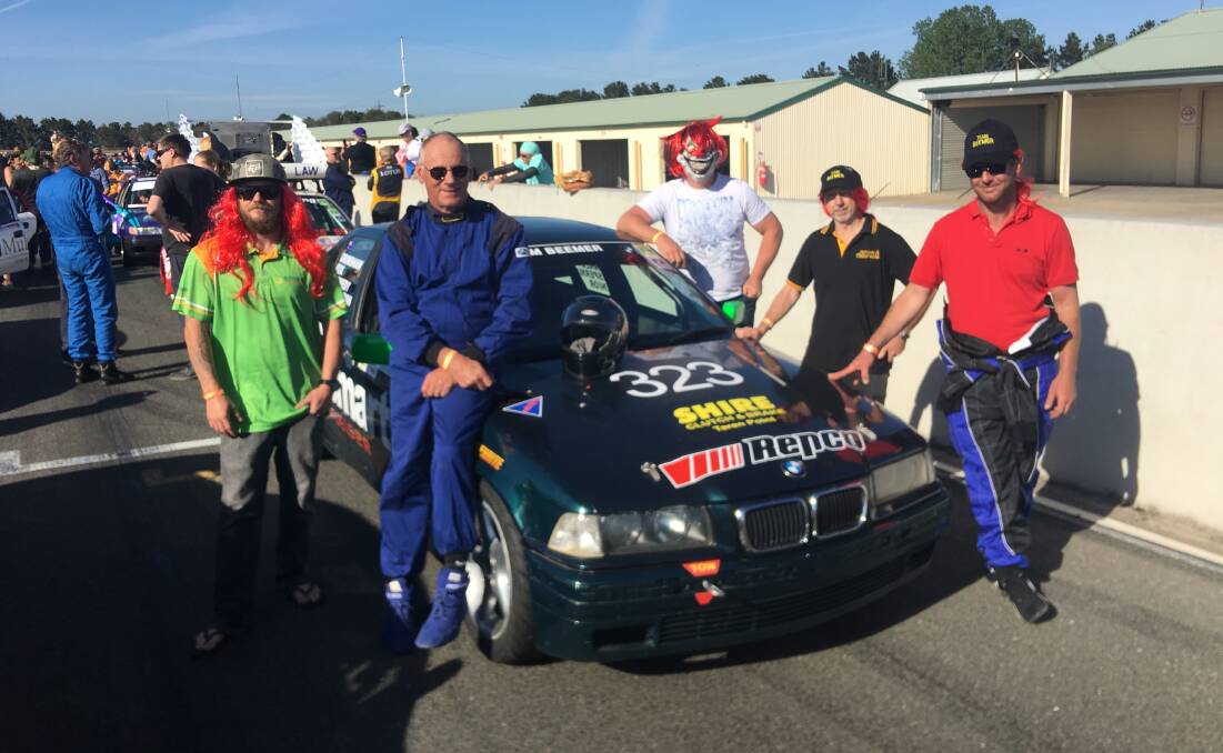 Team Beemer at last year's event where they finished 11th