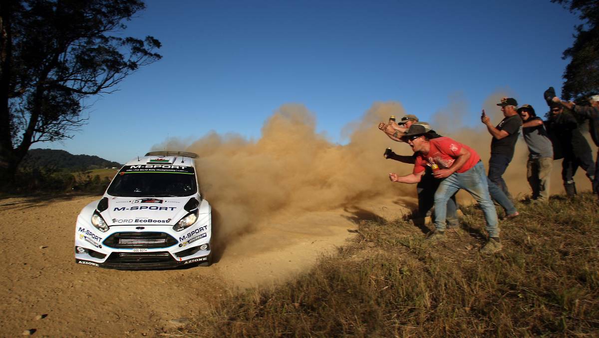 Sebastien Ogier may have already taken the title, but there'll be some spectacular competition this weekend to see who wins the remaining podium places. Pic: Neil Blackbourn