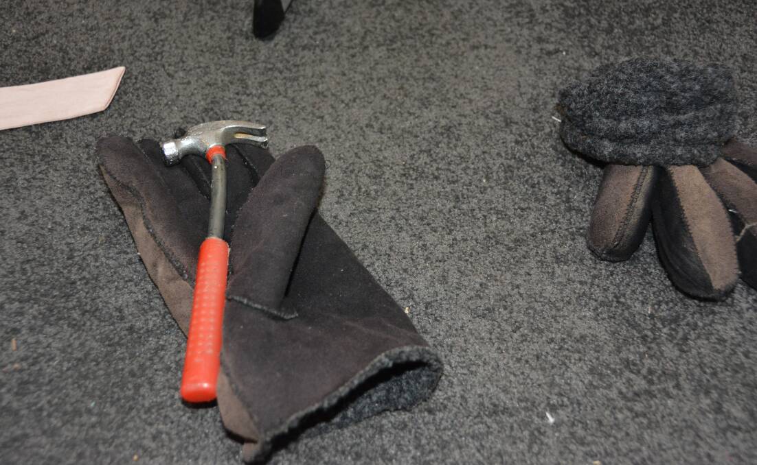 The offenders appear to be getting more savvy with gloves being used. The hammer used in the latest offences was taken from the Remnant Basket store.
