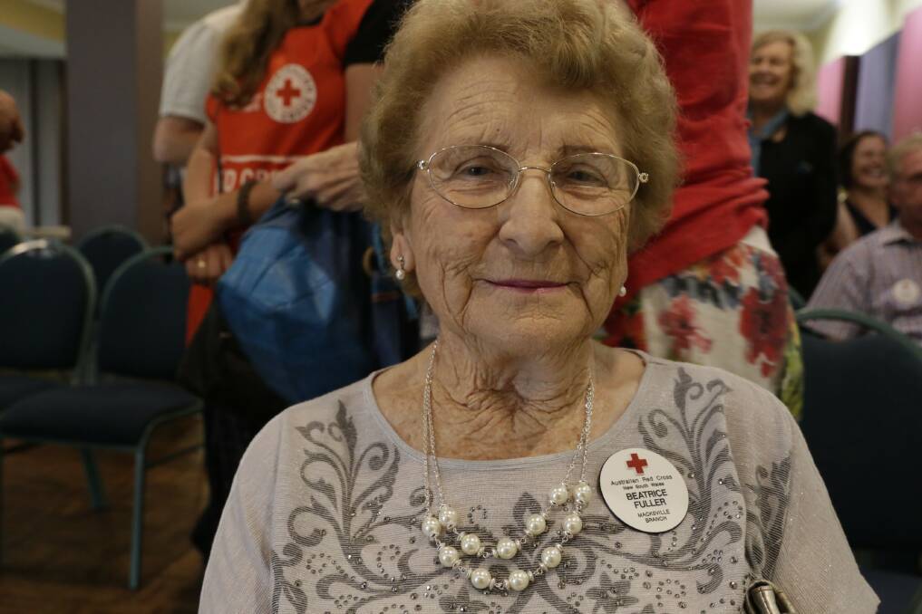 Beatrice Fuller at last Friday's morning tea launch