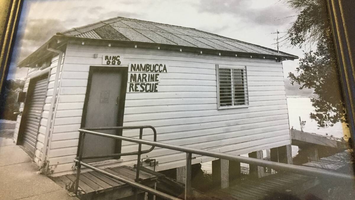 The old shack was the first permanent base for the volunteer rescue unit