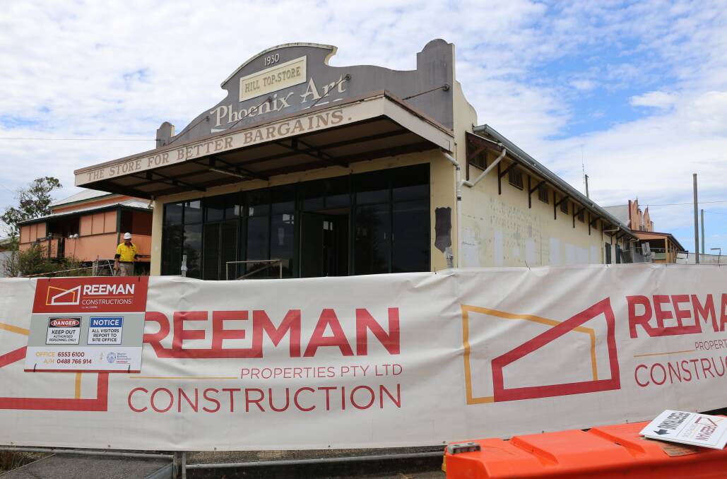 Like a phoenix, Bowra's Hill Top Store begins its new phase of life