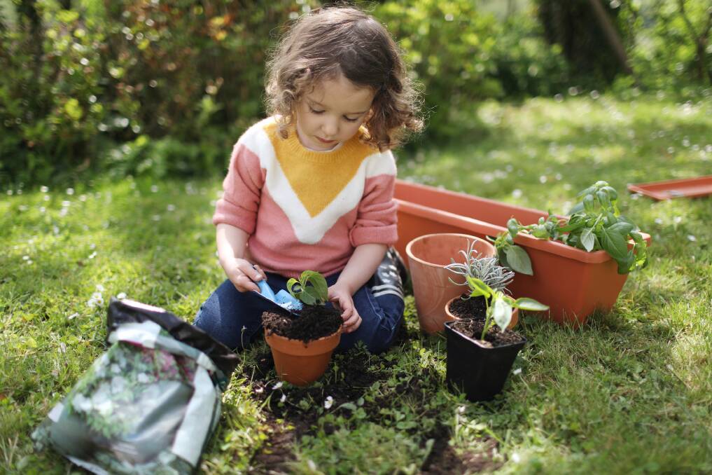 Expert advice for getting kids involved in the back garden