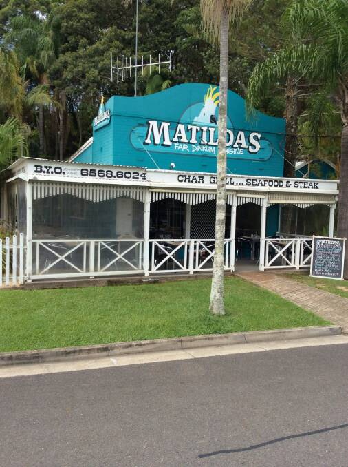 Order the hot and cold seafood plate at Matilda’s