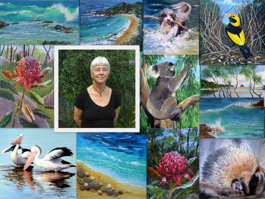 Until November 30: November’s artist of the month at the Nambucca Valley Arts Council’s Stringer Gallery is Julie Mozsny.