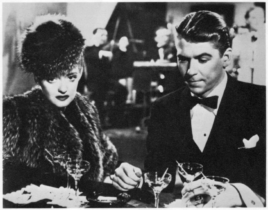 Bette Davis and Ronald Reagan in the Warner Bros film Dark Victory (1939). Picture: Supplied
