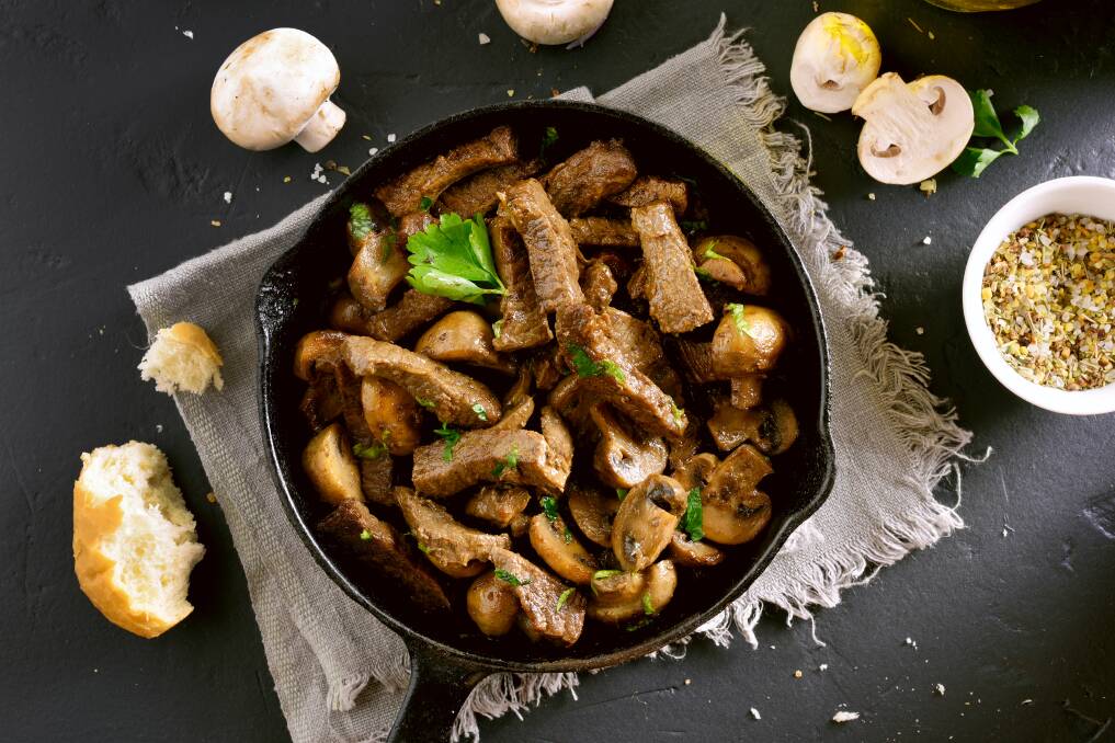 Use your leftover roast beef to make a beef stroganoff. Picture: Shutterstock