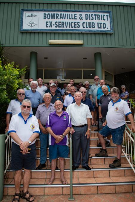 Friends of Roger Jones gather at the Bowraville & District Ex-Services Club to remember a man who did so much for the community. Photo by Mick Birtles