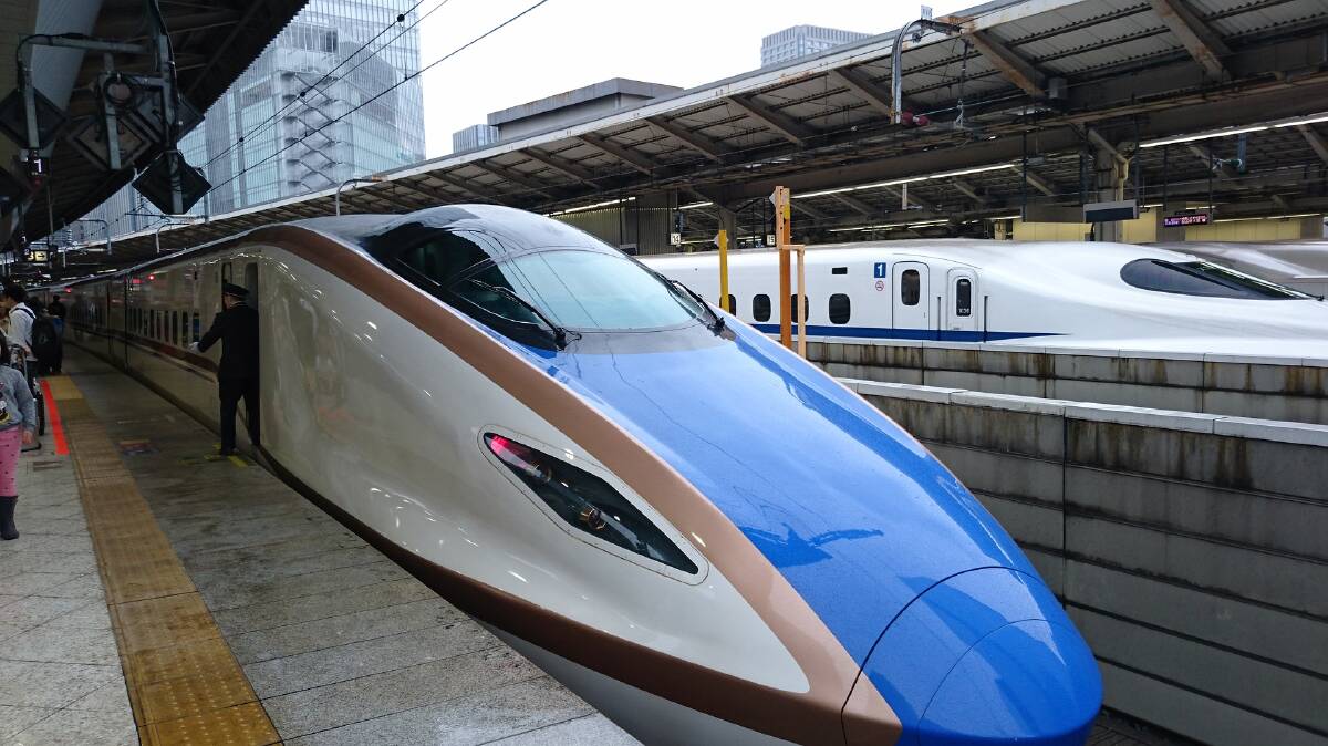 Bullet train in Japan