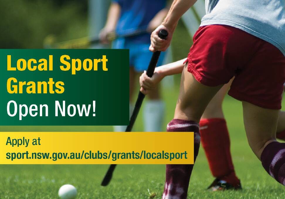 Grants for local sports