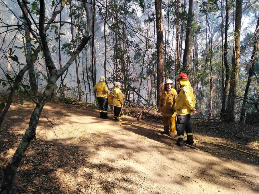 Photo courtesy of Valla Rural Fire Brigade