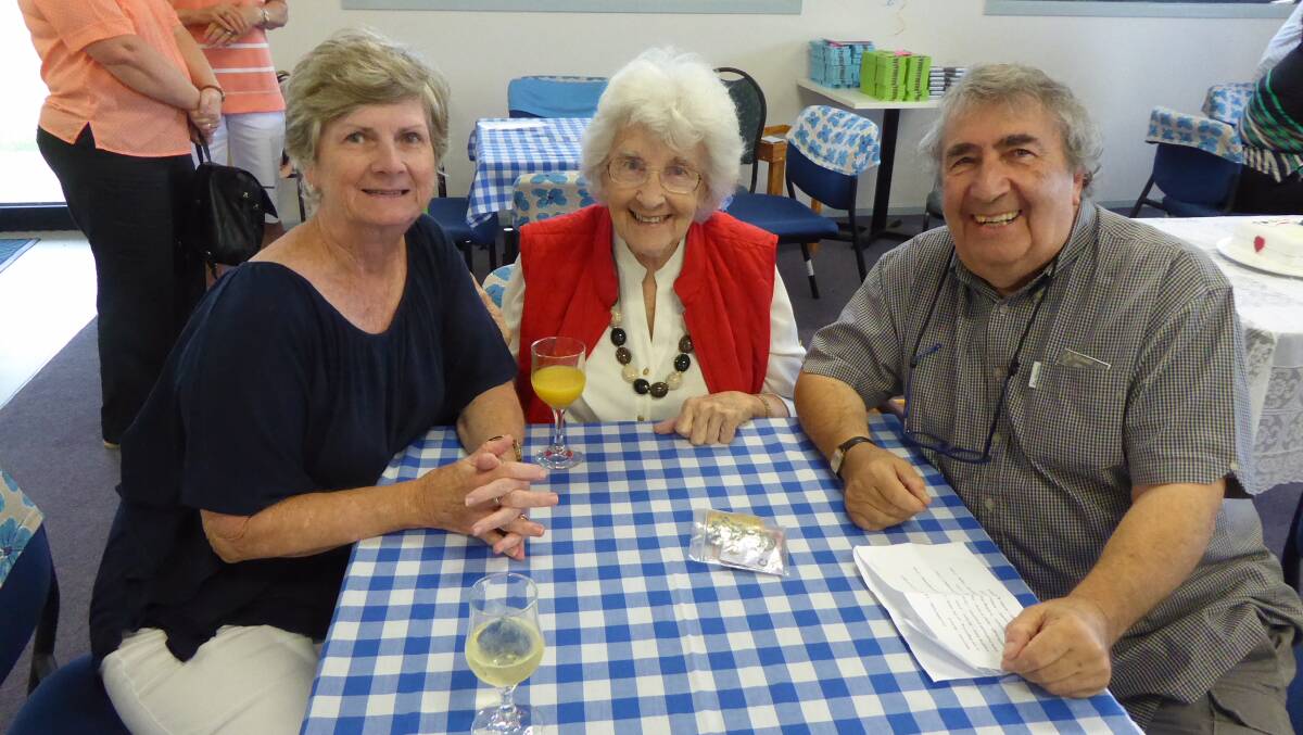 SOCIAL: The Nambucca Bridge Club is happy to welcome you, for fun and games. Richard Levy with Gillian Buganey and Jill Patten