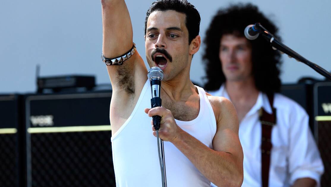 Rami Malek as Freddie Mercury and Gwilym Lee as Brian May in the new film Bohemian Rhapsody. Photo: www.imdb.com