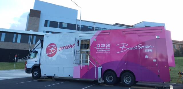The BreastScreen Bus is coming to Bowraville.