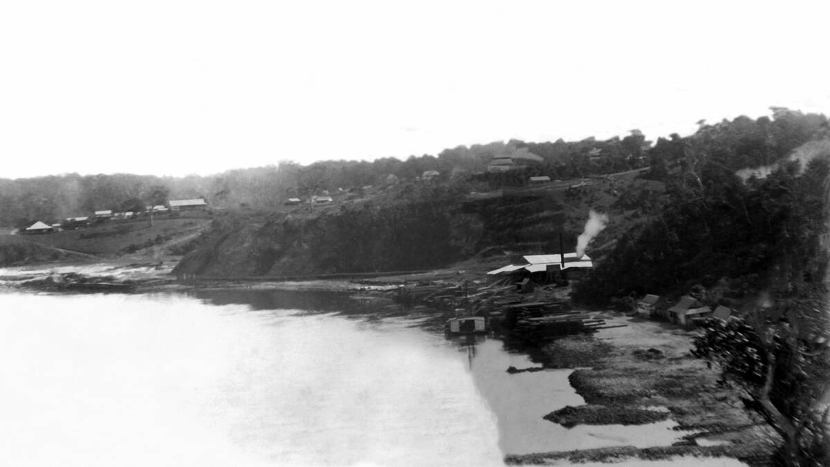 Eichmann's Mill at what is now Gordon Park in Nambucca Heads. Photo courtesy of Nambucca Headland Museum.