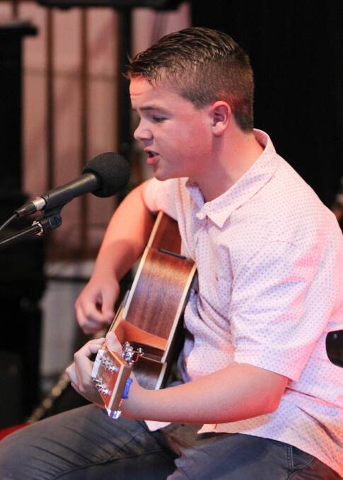 Local young performer Dylan Mann is among the lineup at the Bowraville Theatre Fundraising Event. Photo by Mick Birtles