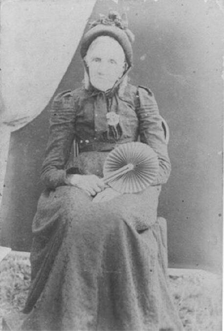 Mary Ann Buckman nee Albury raised 10 children in Nambucca Heads in the late 1800s. Photo courtesy of Nambucca Headland Museum.