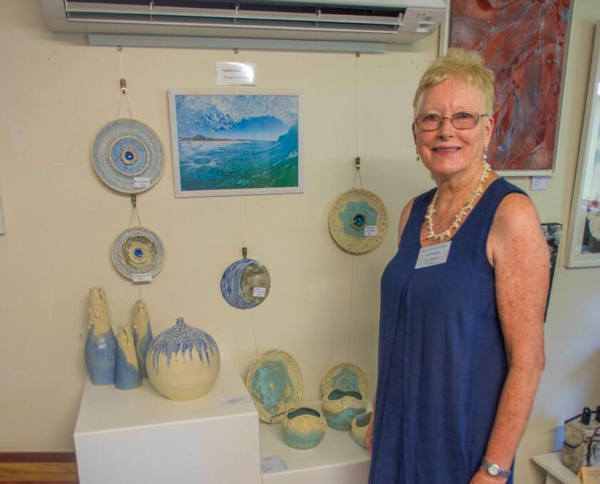 Ceramisist Lyn Walsh is one of the many talented artist featured at the Valla Expressions exhibition from January 4-12, 2020. Photo supplied.
