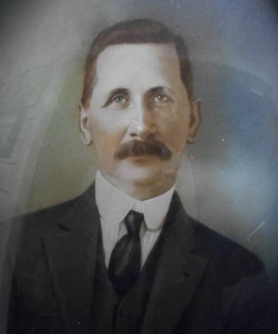 Macksville's early entrepreneur, Matthew Wallace. Photo courtesy of Nambucca Headland Museum.