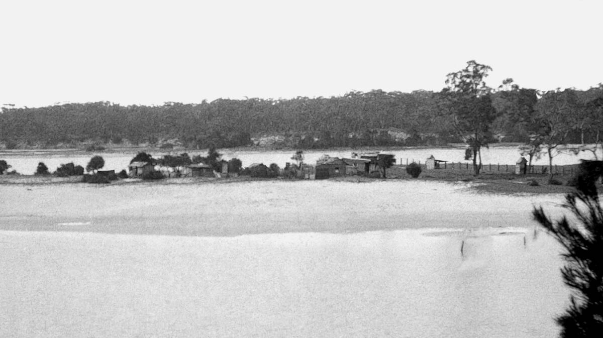 Stuart Island in the 1930s. Photo courtesy of Nambucca Headland Museum.