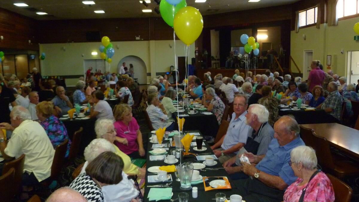 The Seniors Week morning tea at Macksville Ex-Services Club proves to be a popular event with many locals. It's on again this year on February 14.