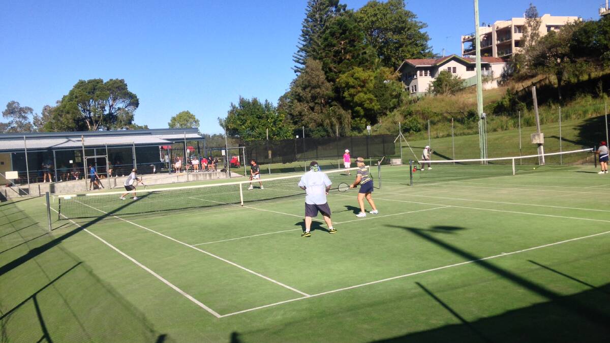Open court sessions will be available during Saturdays in February at Nambucca Tennis Club in Gordon Park. Photo: Supplied