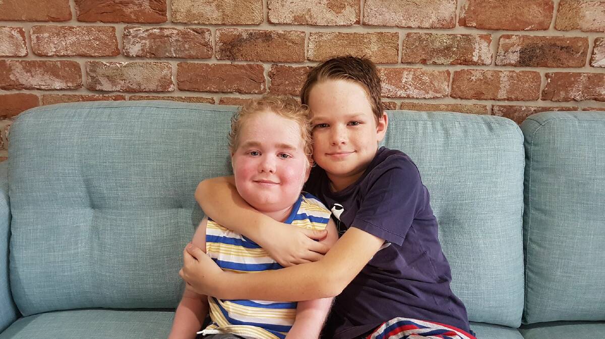 When the medications can only do so much to help Jude feel better, his big brother Finn come to the rescue to raise Jude's spirits.