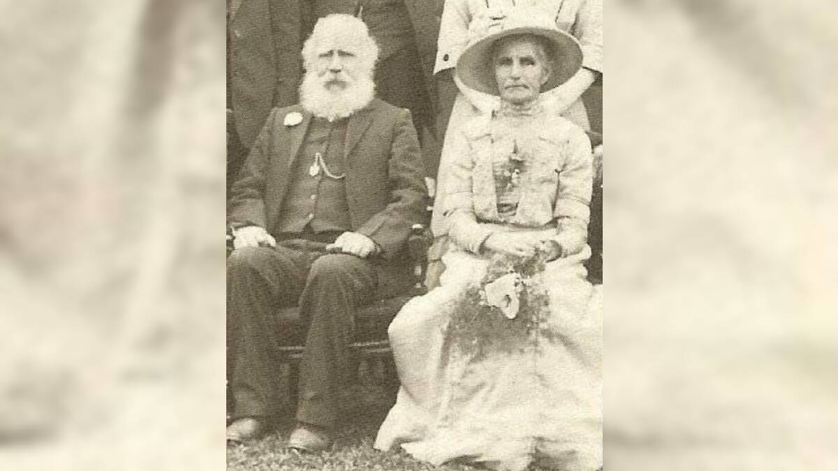 THE MORANS OF MISSABOTTI: Hugh and Annie Moran made their home in the rugged isolation of Missabotti in the 1800s. Photo supplied. 