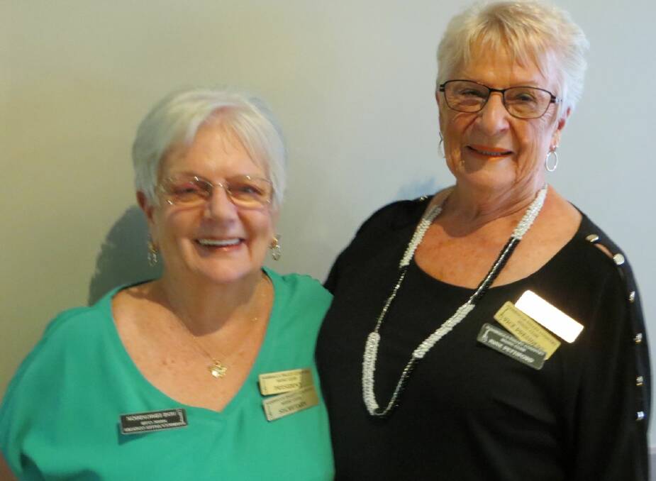 June Edmindson Nambucca Valley Country Music Club President along with June Pettiford club secretary and treasurer will donate funds to Riding for the Disabled and Palliative Care Section of Macksville Hospital at this year's Easter Country Music Festival in Nambucca Heads.