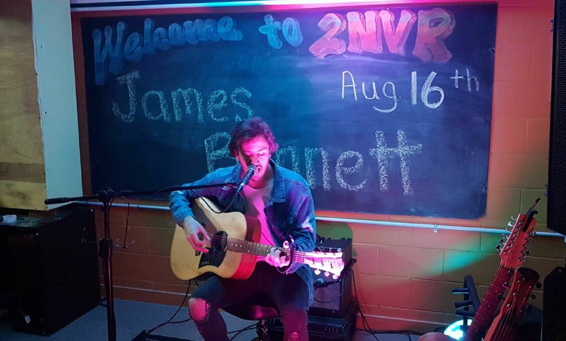 James Bennett performing at 'Studio 3 Live' on August 16. Photo: Ceri Wrobel