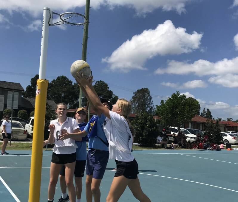 Netball champs: Nambucca Heads High participated in the Schools Cup Netball at the Macksville Netball Courts on March 16.