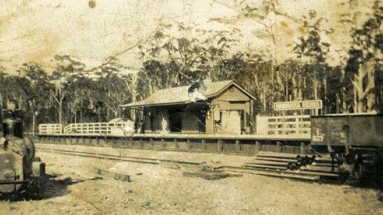 Nambucca Heads Railway Station 1924. Photo courtesy of Nambucca Headland Museum.