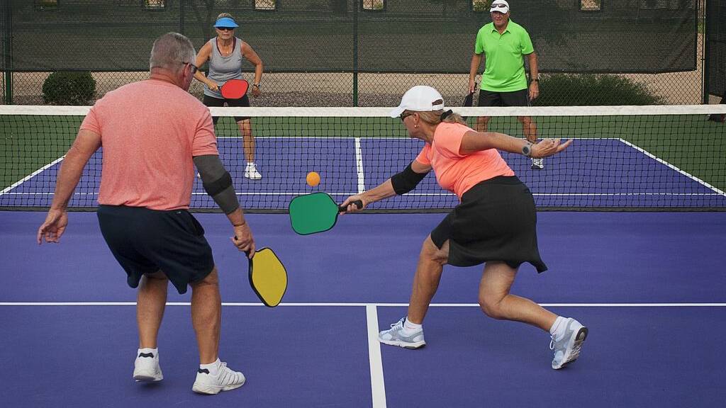 PickleBall in action. Photo supplied.