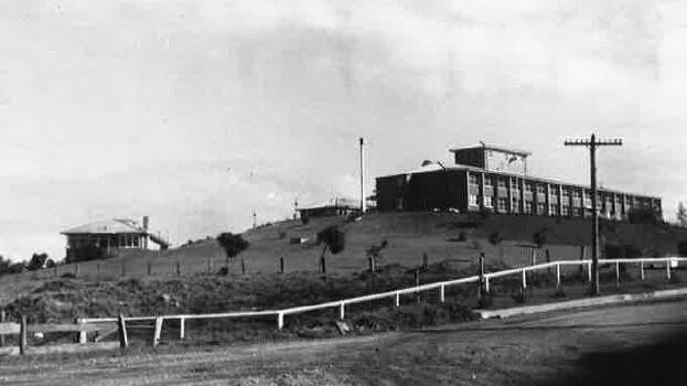 The "hospital on the hill" 1958. Photo supplied 