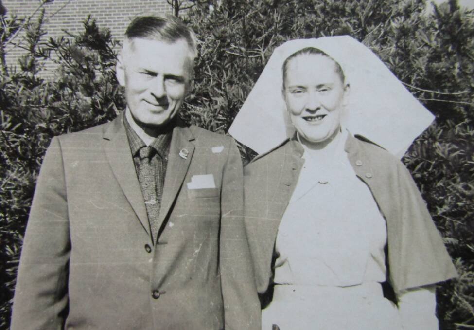 Frank and Barbara, 1963. Photo: courtesy of the Frank Partridge VC Military Museum