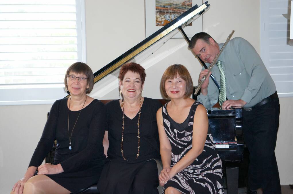 Julee and her quartet are waiving their fee with proceeds going to the Cancer Council. 