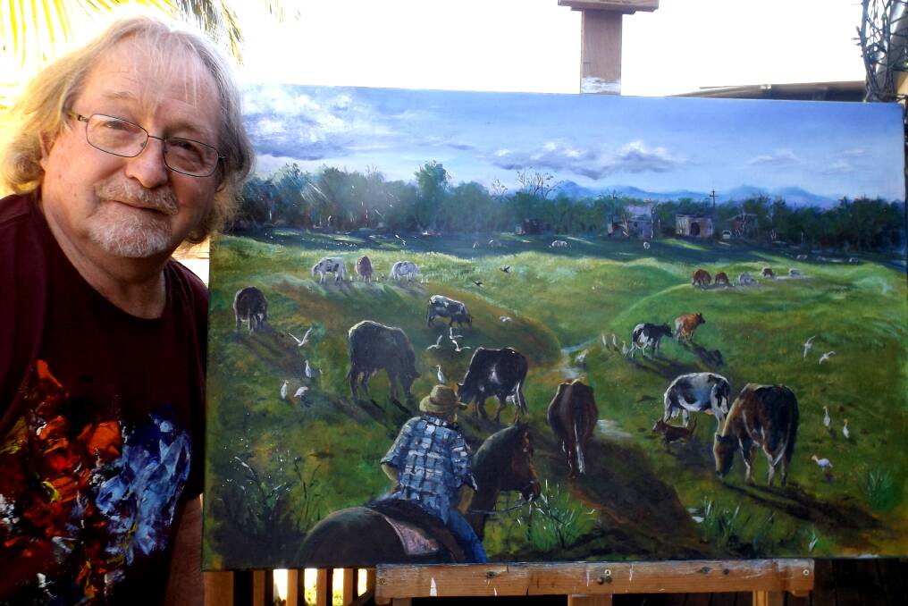 Rodney Andrews: Until August last year he taught the NVAC art classes and was well-loved by his students for his gentle manner and generosity. 
