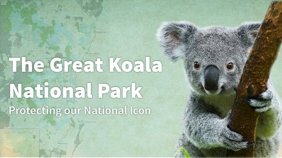 Plenty of science behind the Great Koala National Park