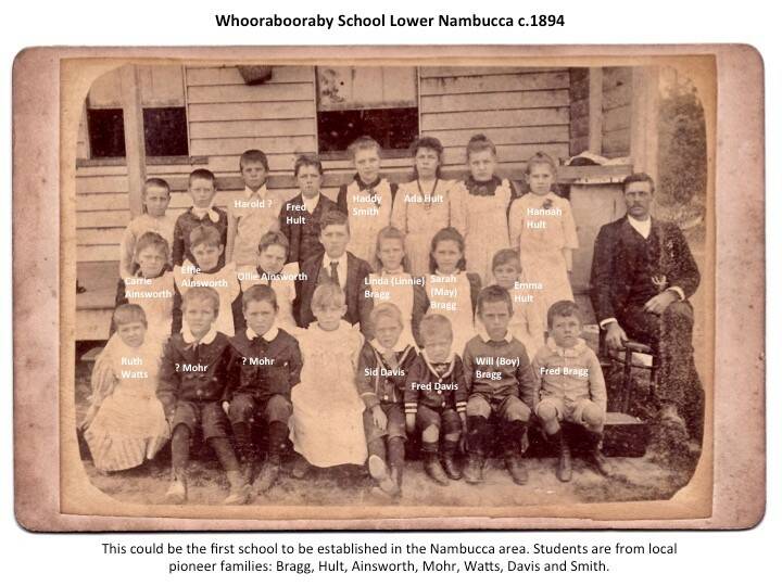 FIRST SCHOOL: Photo of the class of 1894