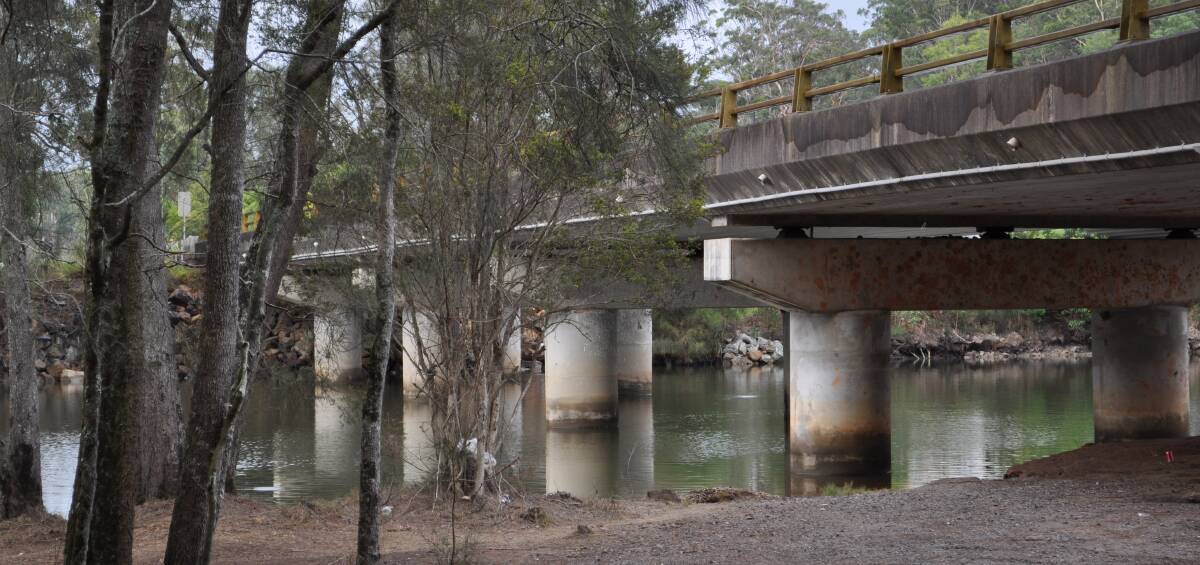 DEEP CREEK BRIDGE: Is one of 14 major concrete structures on the Old Pacific Highway in the Nambucca Shire. 