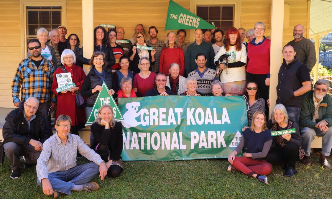 Greens gathered at a Forest Forum in Bellingen on the weekend. Special guests were  NSW Greens MP, Dawn Walker and Federal Greens Senator, Janet Rice