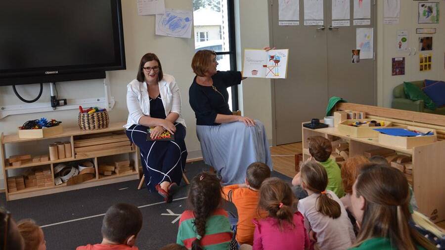 Melinda Pavey with Minister for Early Childhood Education, Sarah Mitchell